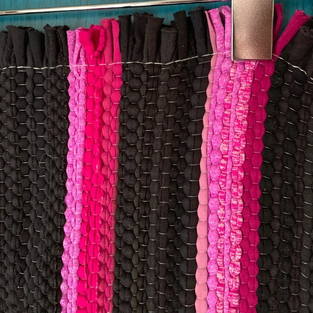Two Rag-Rug-Style Bathmats